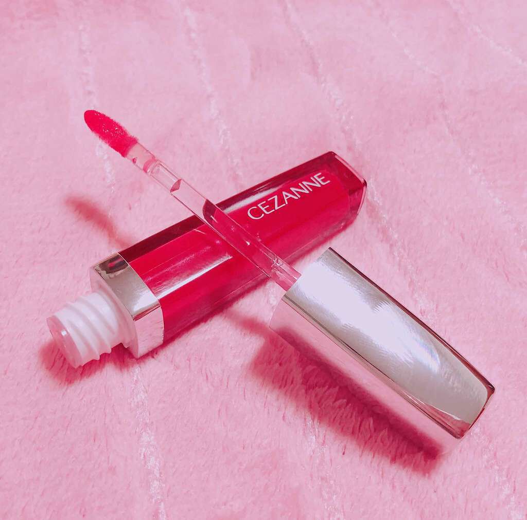 ジェルグロスリップ/CEZANNE/リップグロスを使ったクチコミ(2枚目)