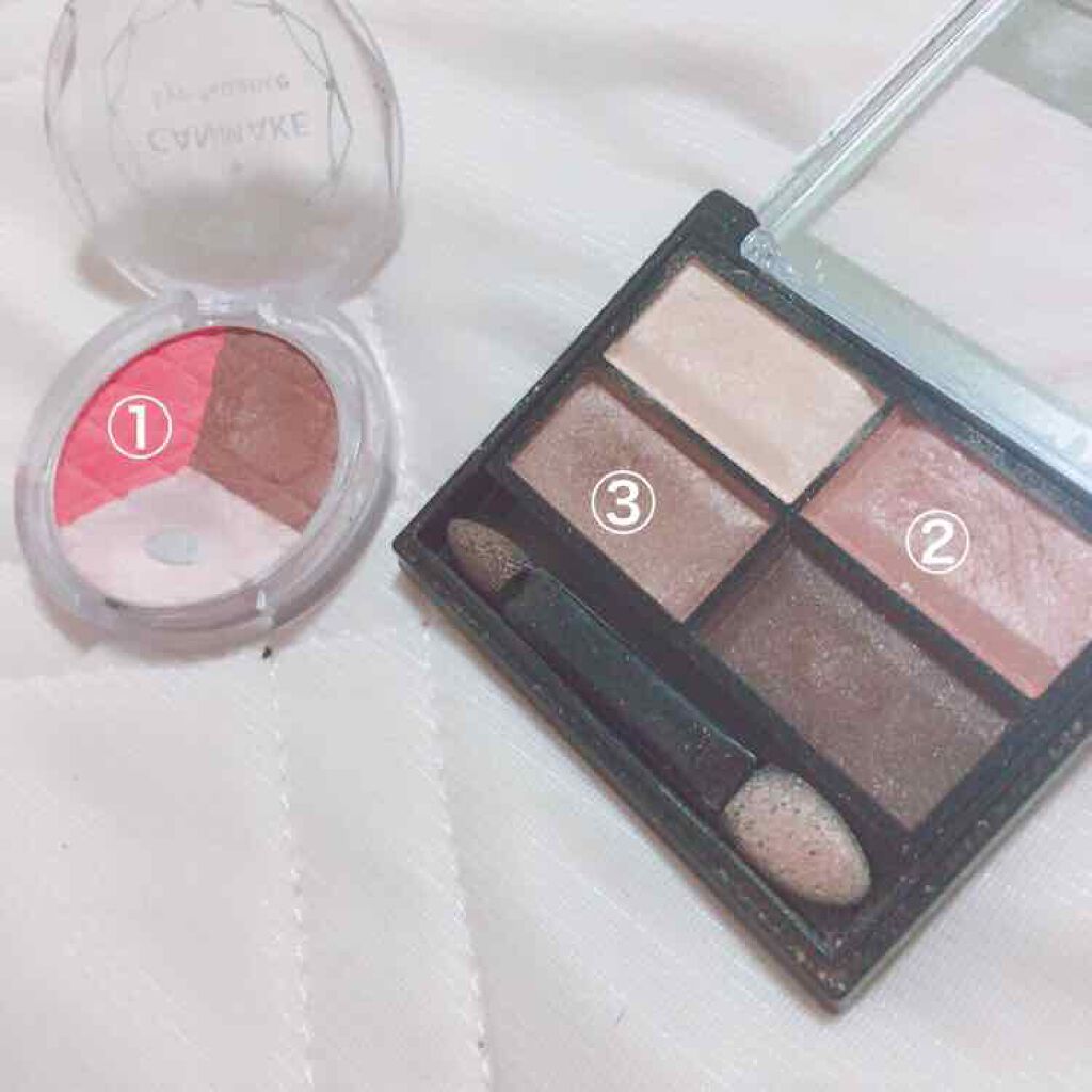 アイニュアンス/キャンメイク/アイシャドウパレットを使ったクチコミ(3枚目)