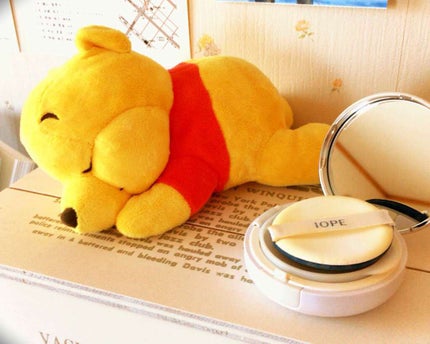 エアクッション サンブロック EX/IOPE/化粧下地を使ったクチコミ(2枚目)