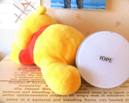 エアクッション サンブロック EX/IOPE/化粧下地を使ったクチコミ(1枚目)