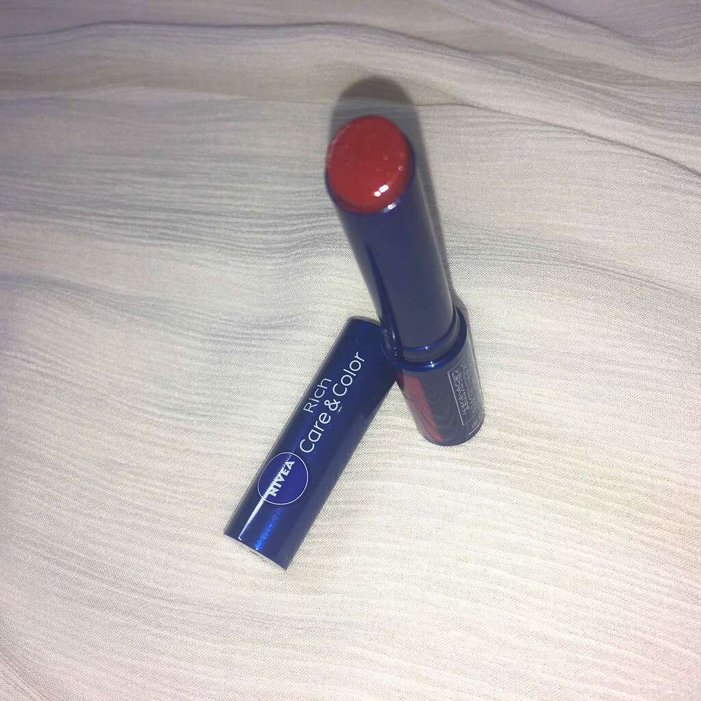 ニベア リッチケア&カラーリップ/ニベア/リップクリームを使ったクチコミ(1枚目)