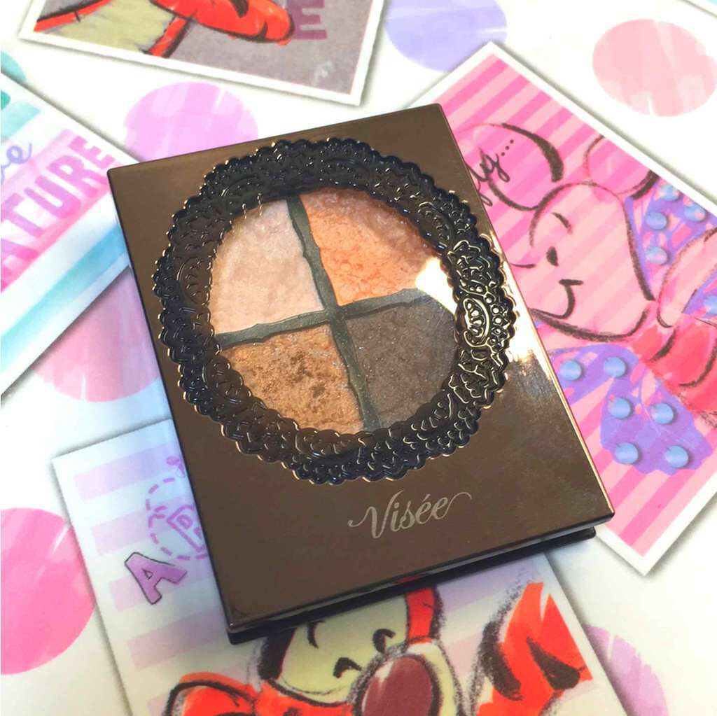 グロッシーリッチ アイズ/Visée/アイシャドウパレットを使ったクチコミ（1枚目）