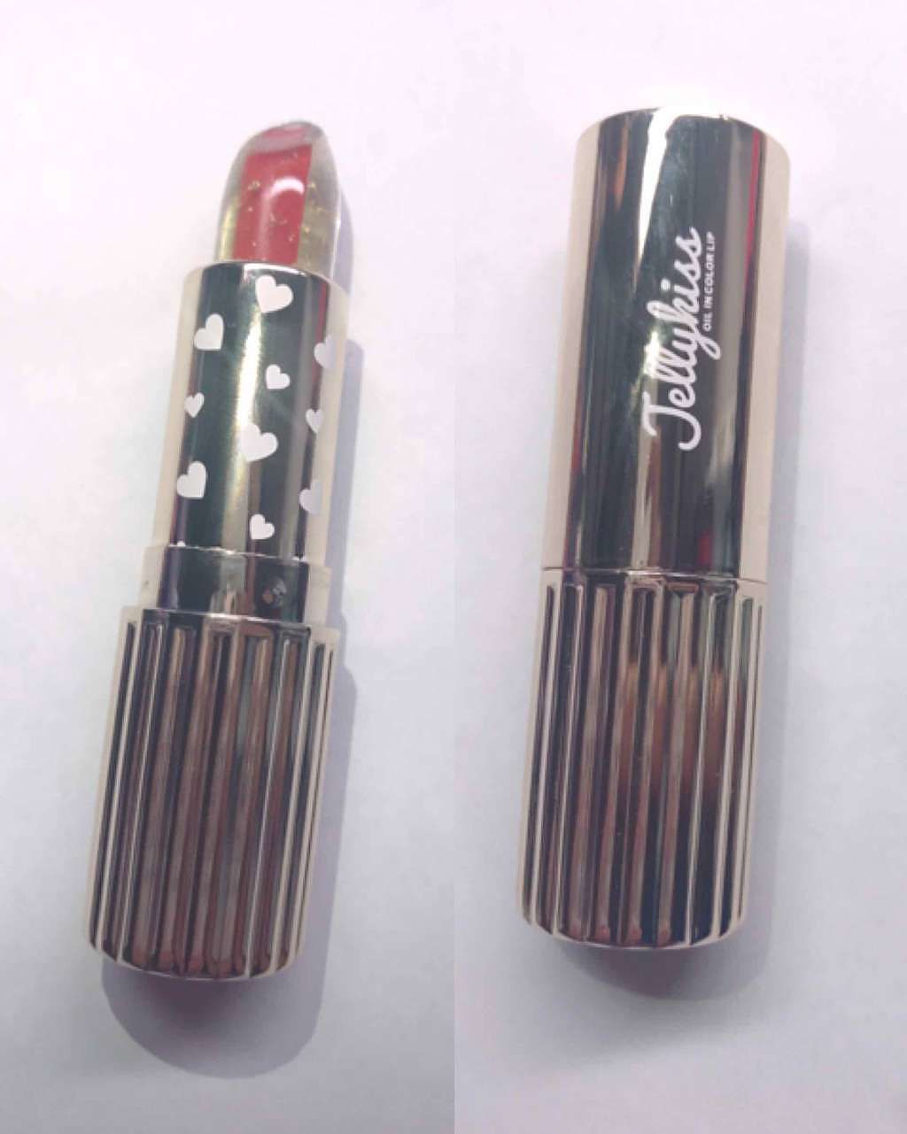オイルインカラーリップ/JellyKiss/口紅を使ったクチコミ(2枚目)