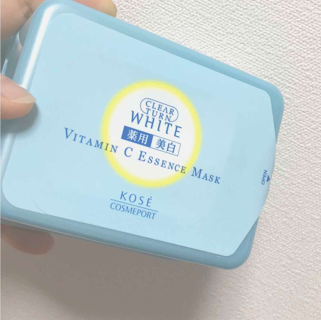 エッセンスマスク (ビタミンC)/クリアターン/シートマスク・パックを使ったクチコミ（1枚目）