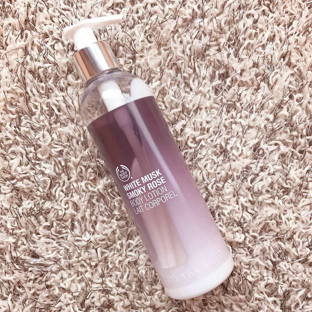 ホワイトムスク スモーキーローズ ボディローション｜THE BODY SHOPの