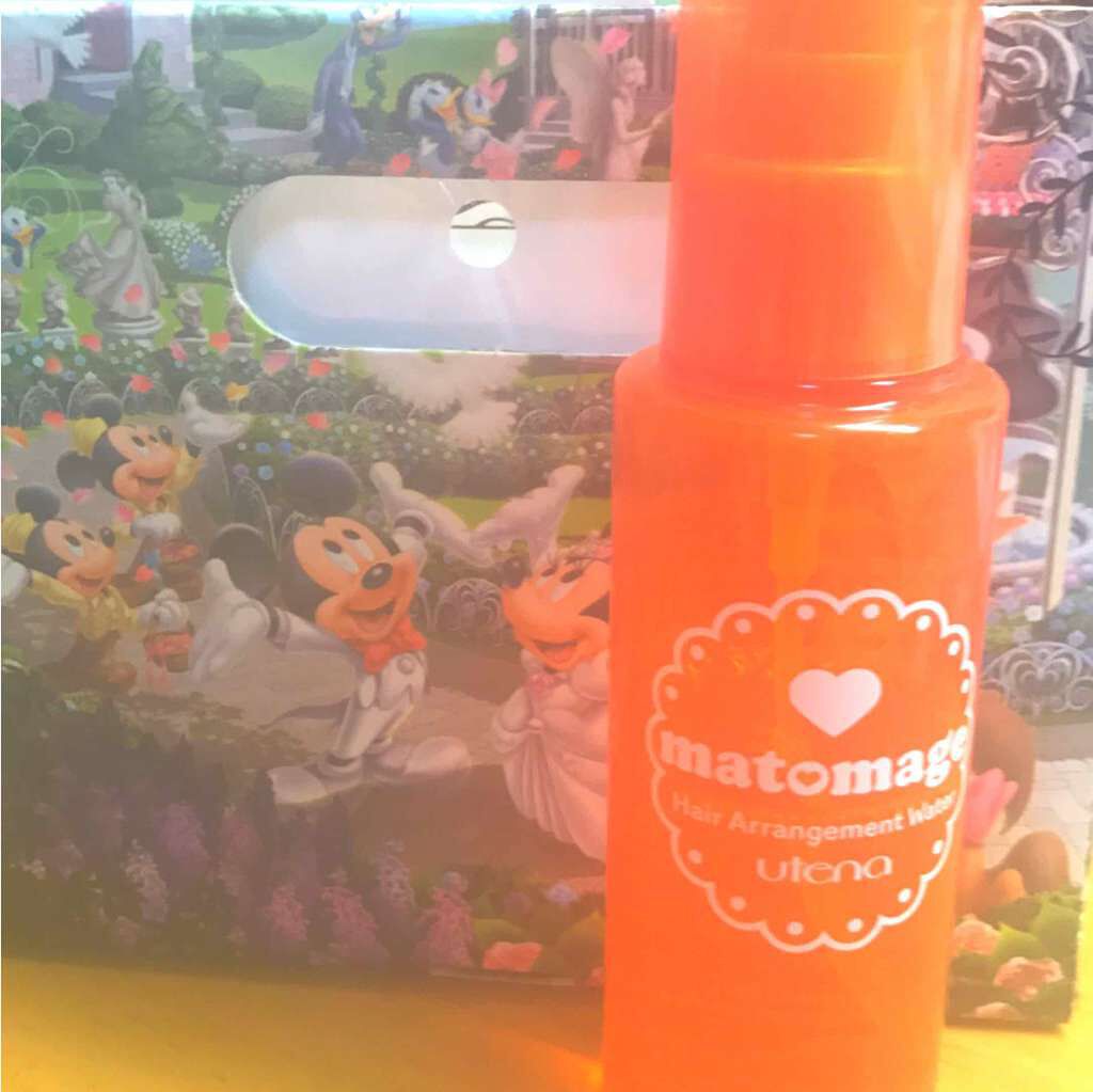 マトメージュ まとめ髪アレンジウォーターのクチコミ「マトメージュのピンクの固形タイプをずっと使っているのですが、スプレータイプも試したいと思い、買.....」（1枚目）