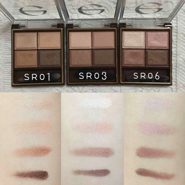 スキニーリッチシャドウ/excel/アイシャドウパレット by あるぱか。