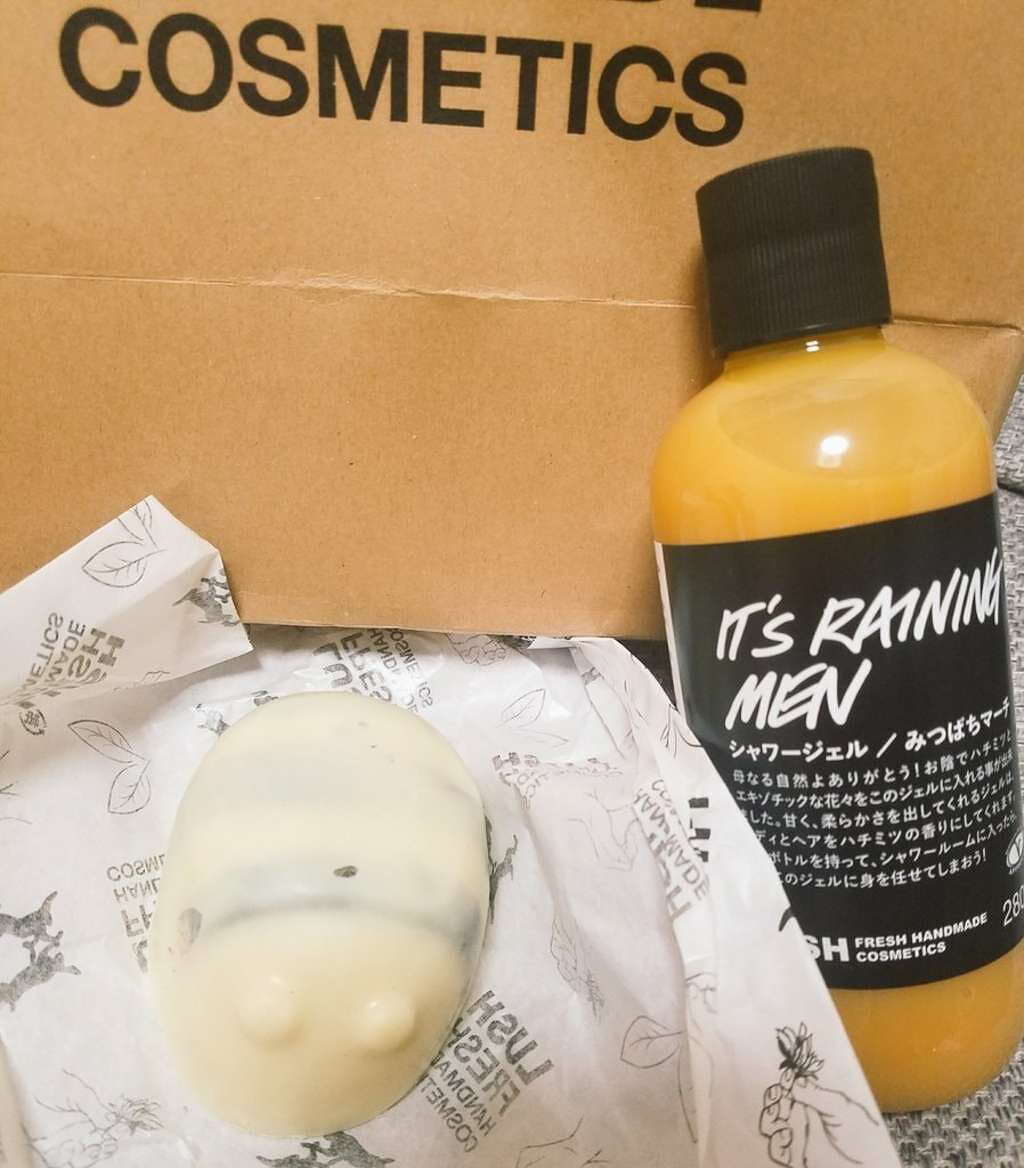 みつばちマーチ シャワージェル SP/ラッシュ/ボディソープを使ったクチコミ（1枚目）