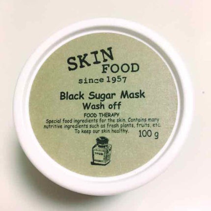 ブラックシュガーマスク ウォッシュオフ/SKINFOOD/洗い流すパック・マスクを使ったクチコミ(1枚目)