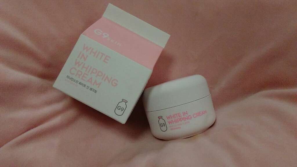 WHITE WHIPPING CREAM(ウユクリーム)/G9SKIN/化粧下地を使ったクチコミ(1枚目)