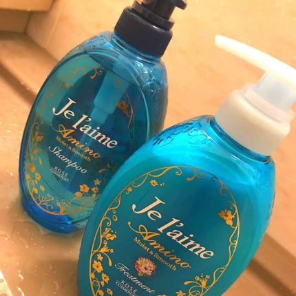 アミノ シャンプー/トリートメント モイスト&スムース/Je l'aime/シャンプー・コンディショナーを使ったクチコミ(1枚目)