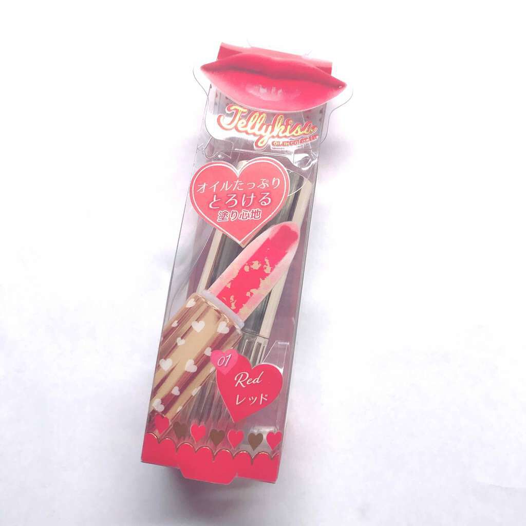 オイルインカラーリップ/JellyKiss/口紅を使ったクチコミ(1枚目)