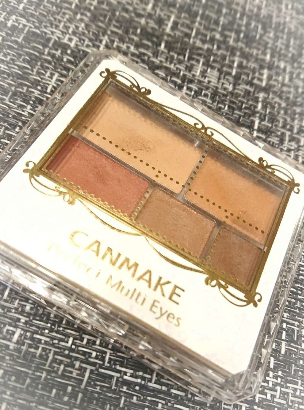 パーフェクトマルチアイズ/キャンメイク/アイシャドウパレットを使ったクチコミ（1枚目）