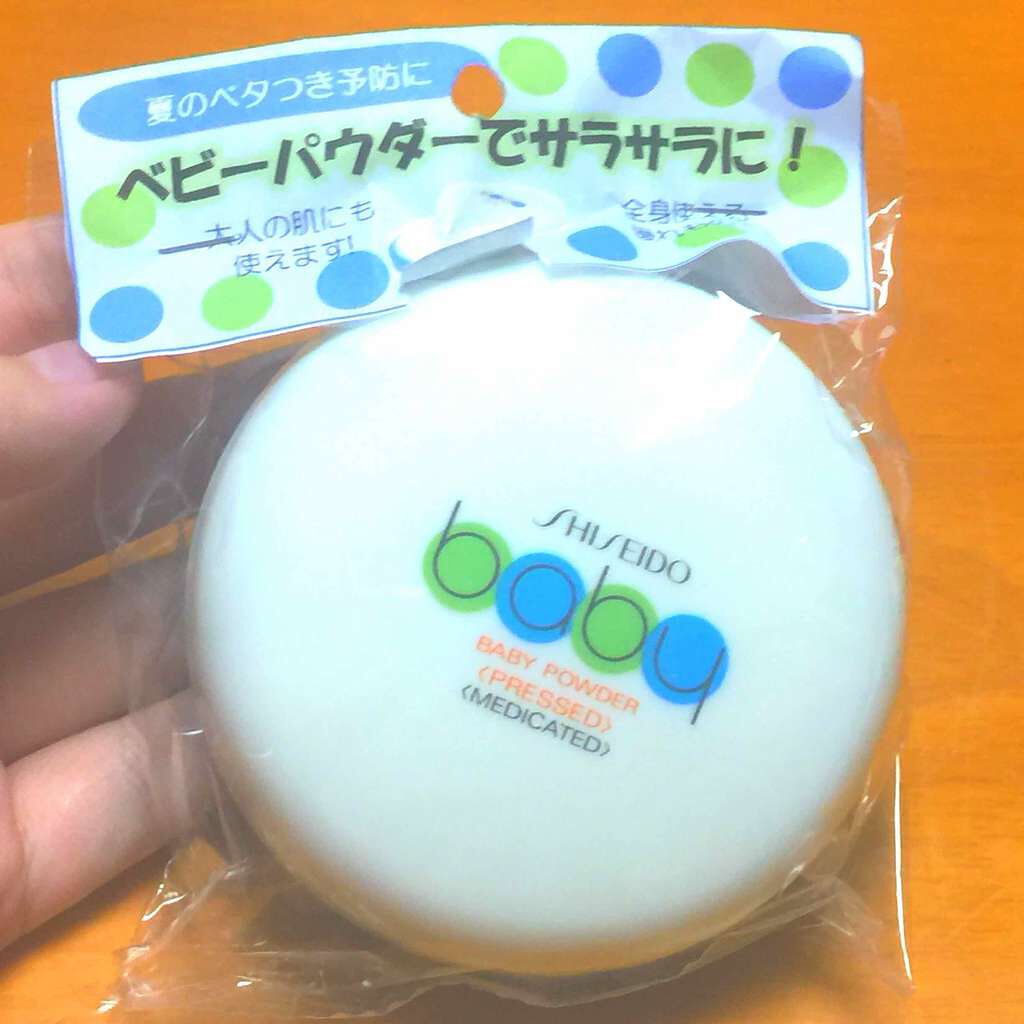 資生堂ベビーパウダー(プレスド)/ベビー/ボディパウダーを使ったクチコミ(2枚目)