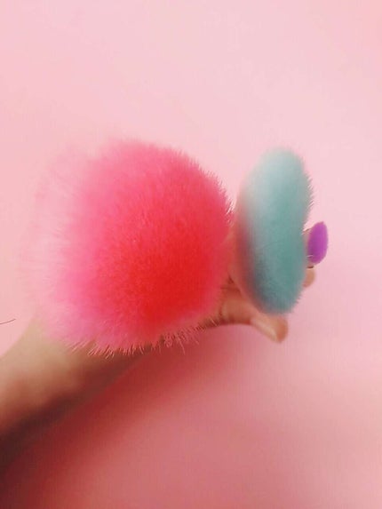 春姫 ファンデーションブラシ/DAISO/メイクブラシを使ったクチコミ(3枚目)