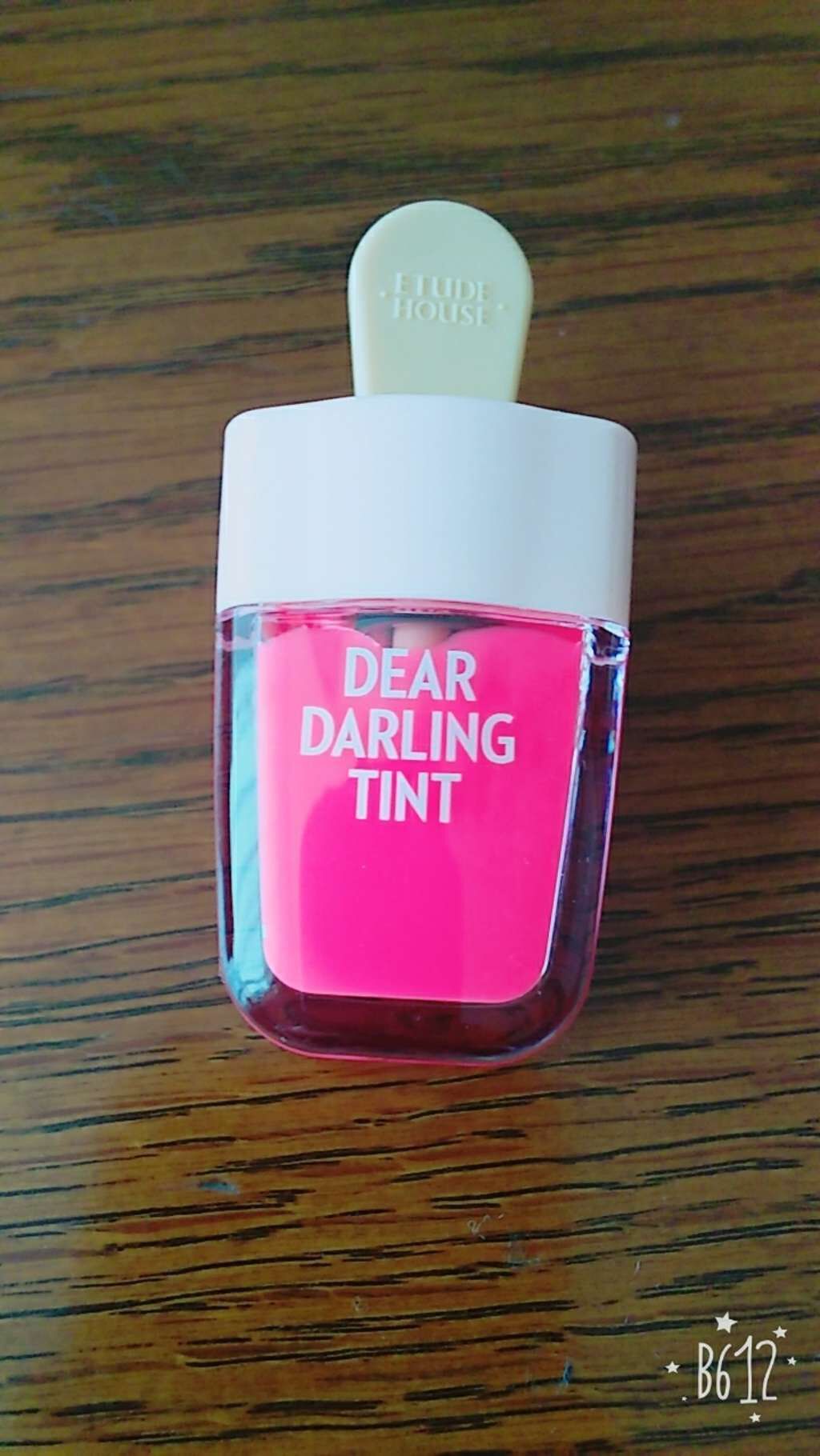 ディアダーリン ウォータージェルティント (アイスティント)/ETUDE/口紅を使ったクチコミ(2枚目)