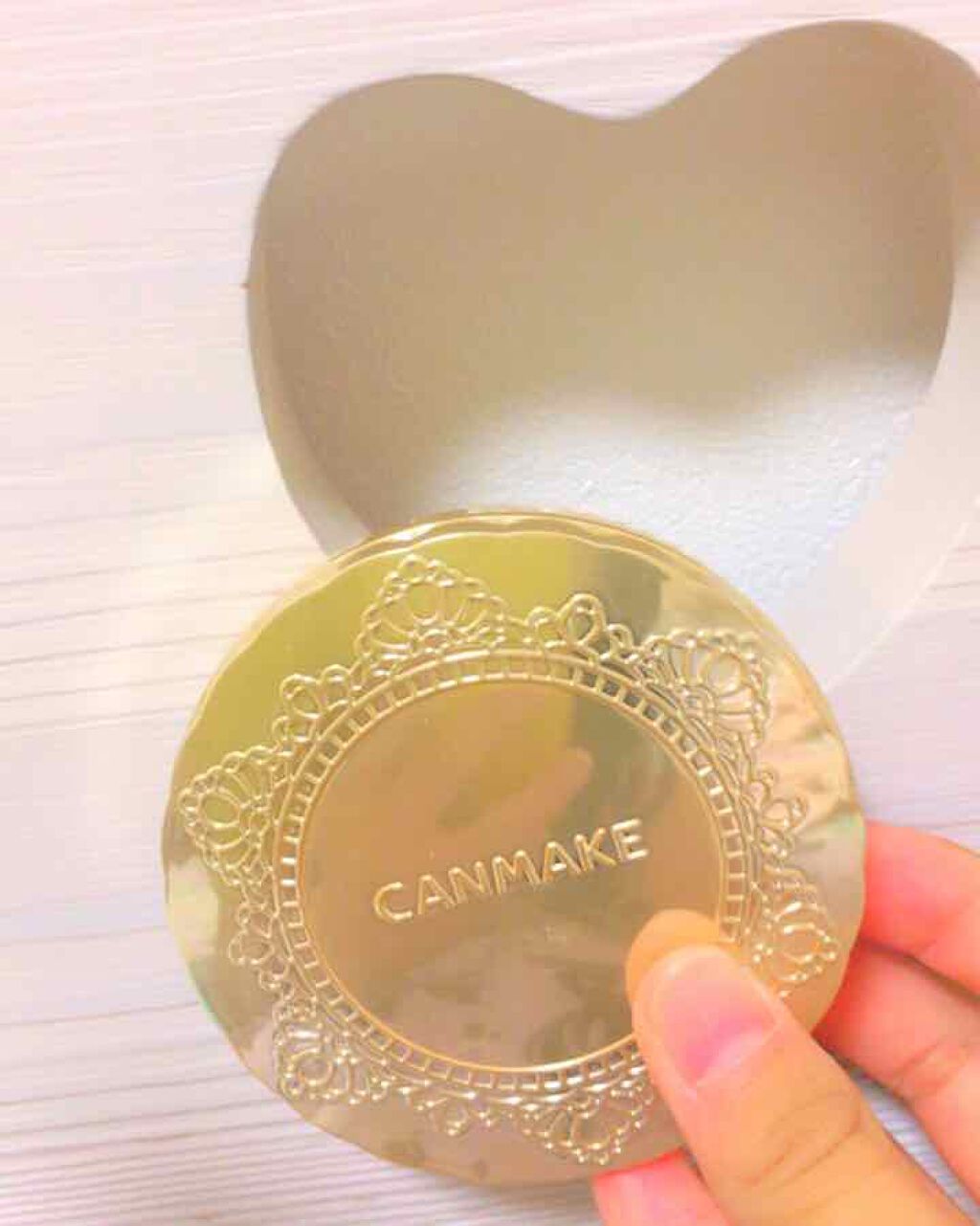 【旧品】マシュマロフィニッシュパウダー/キャンメイク/プレストパウダーを使ったクチコミ（1枚目）