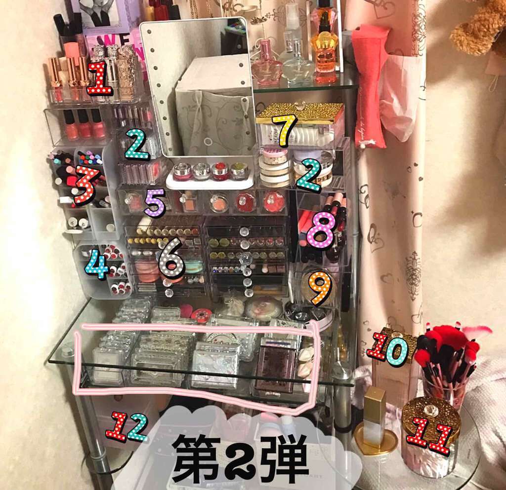 3段式クリアーケース/DAISO/その他化粧小物を使ったクチコミ(1枚目)