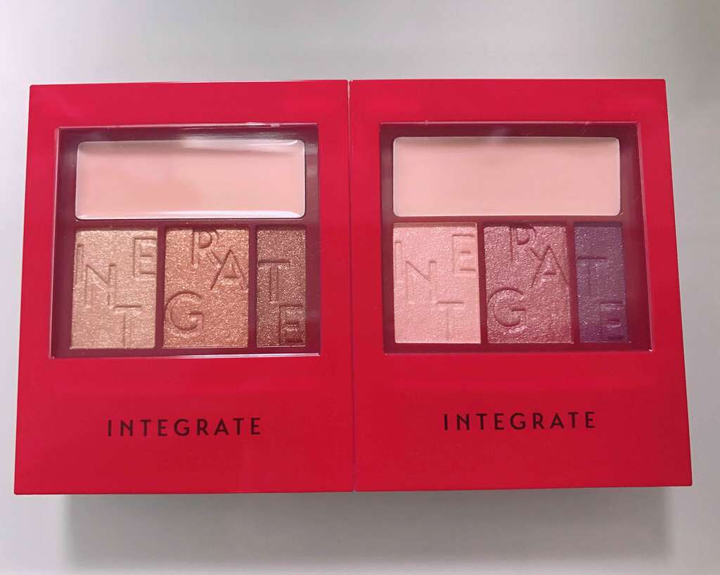 アクセントカラーアイズ CC/インテグレート/アイシャドウパレットを使ったクチコミ(2枚目)