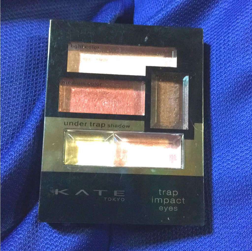 トラップインパクトアイズ/KATE/アイシャドウパレットを使ったクチコミ(1枚目)