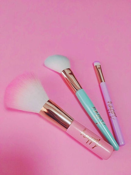 春姫 ファンデーションブラシ/DAISO/メイクブラシを使ったクチコミ(2枚目)