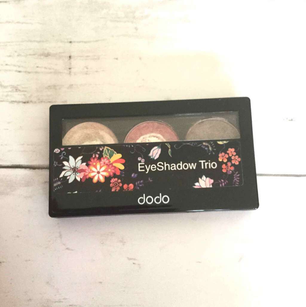 アイシャドウトリオ/ドド/アイシャドウパレットを使ったクチコミ(1枚目)