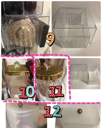 3段式クリアーケース/DAISO/その他化粧小物を使ったクチコミ(4枚目)