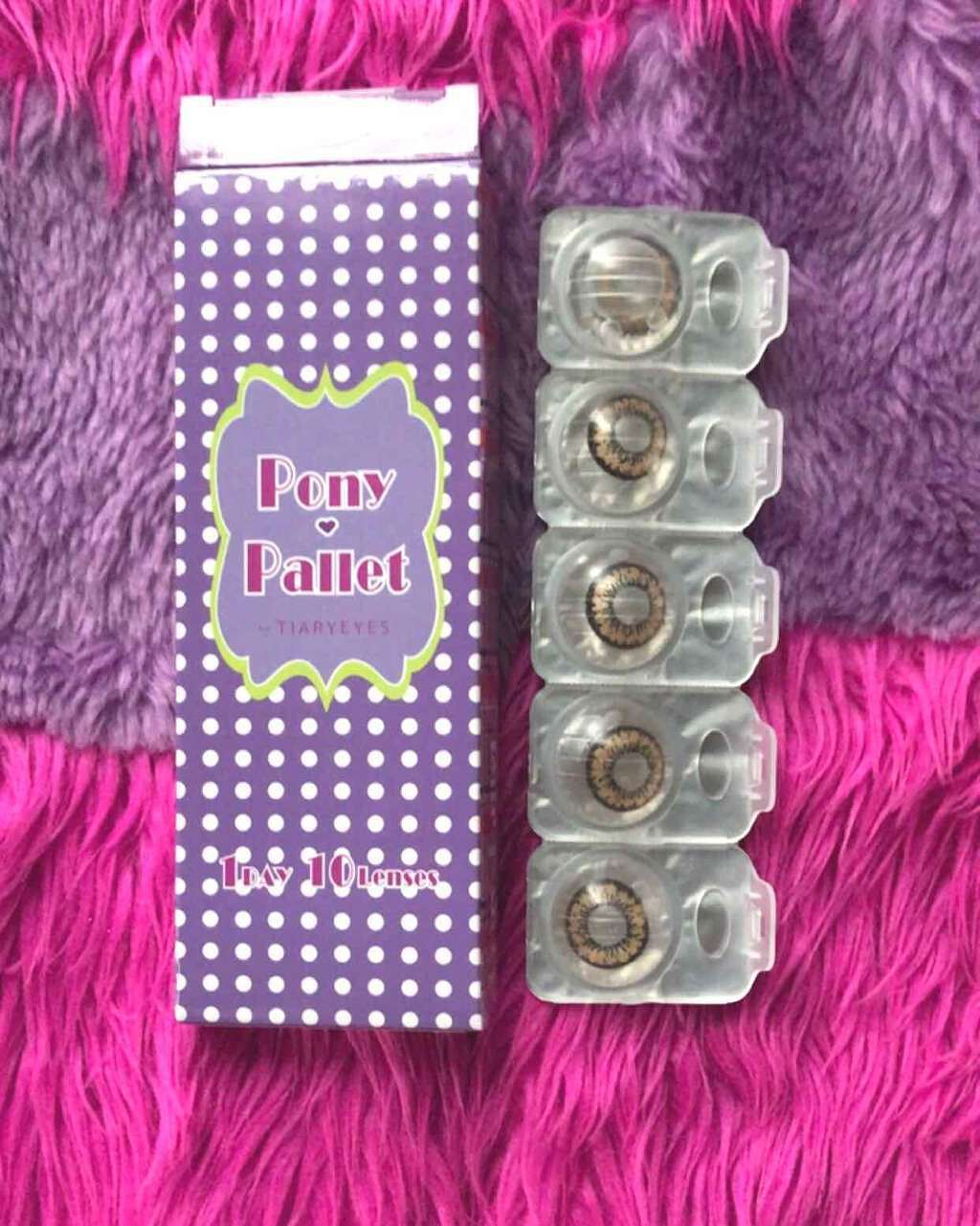 ポニーパレット ワンデー by ティアリーアイズ/Pony Pallet/ワンデー(1DAY)カラコンを使ったクチコミ(1枚目)