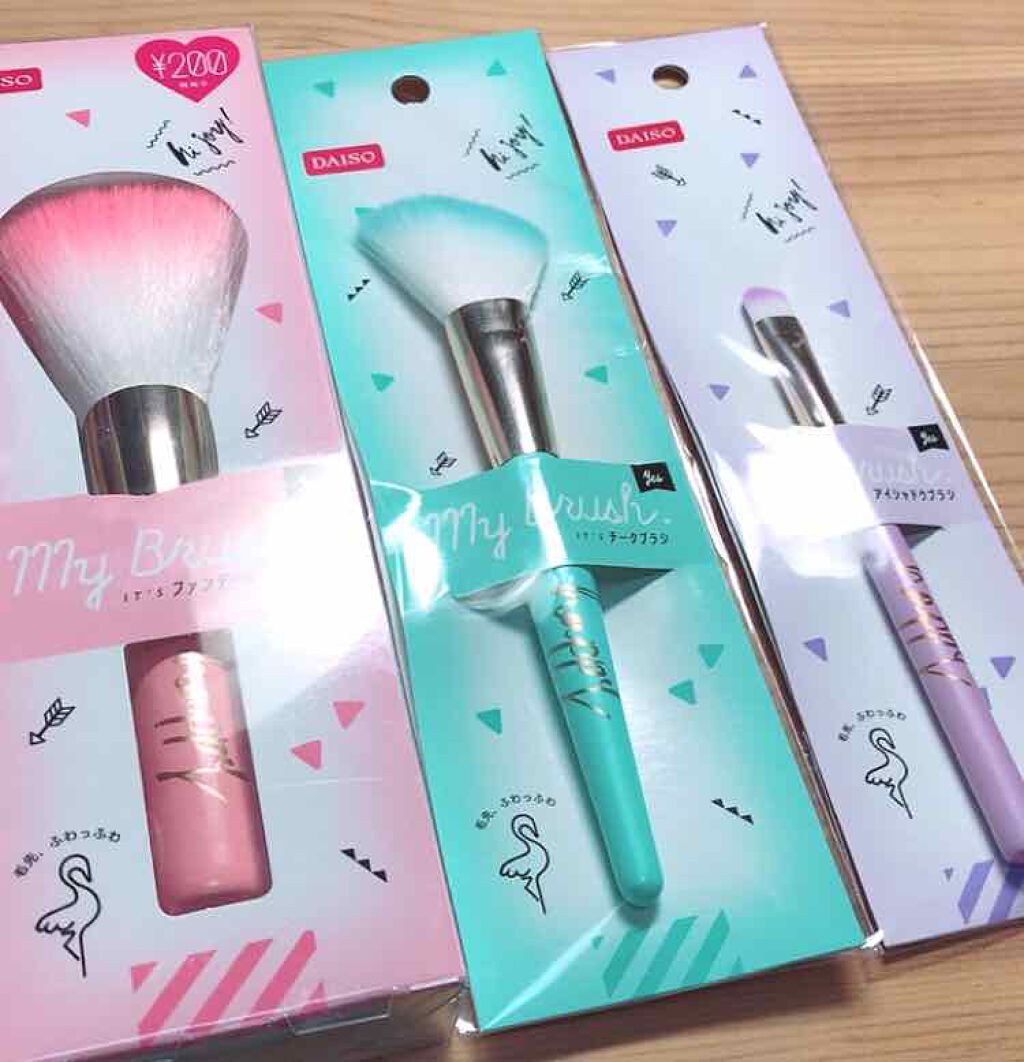 春姫 ファンデーションブラシ/DAISO/メイクブラシを使ったクチコミ(1枚目)