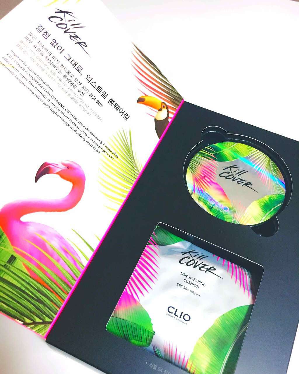キル カバー ファンウェア クッション エックスピー/CLIO/クッションファンデーションを使ったクチコミ(3枚目)