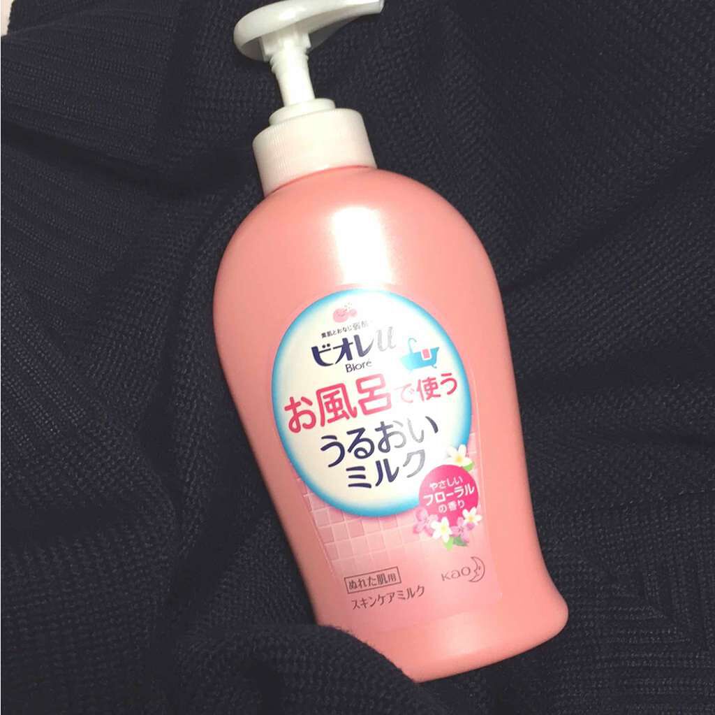 お風呂で使う うるおいミルク 無香料/ビオレu/ボディミルクを使ったクチコミ(1枚目)
