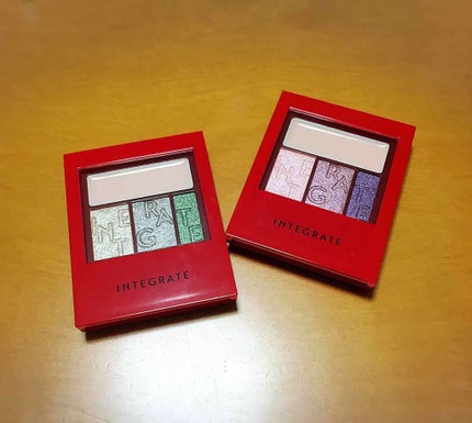 アクセントカラーアイズ CC/インテグレート/アイシャドウパレットを使ったクチコミ(1枚目)