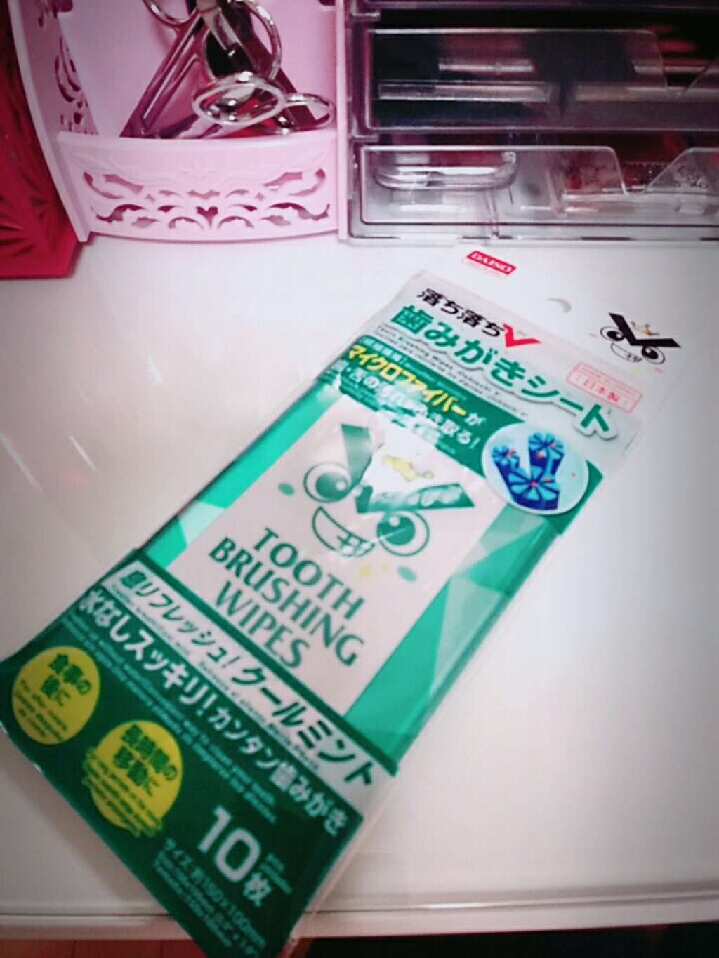 歯磨きシート/DAISO/その他オーラルケアを使ったクチコミ(1枚目)