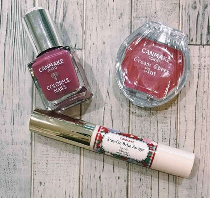 クリームチーク ティント/キャンメイク/ジェル・クリームチークを使ったクチコミ(1枚目)