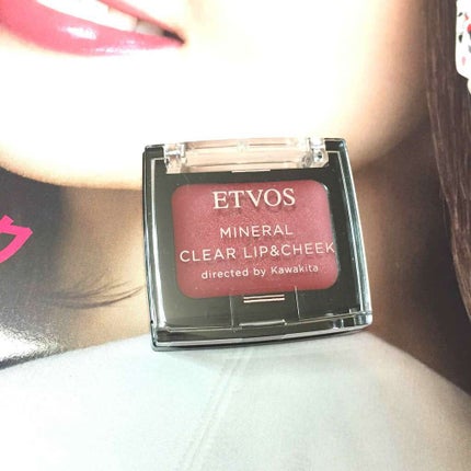 ミネラルクリアリップ&チーク/エトヴォス/ジェル・クリームチークを使ったクチコミ(1枚目)