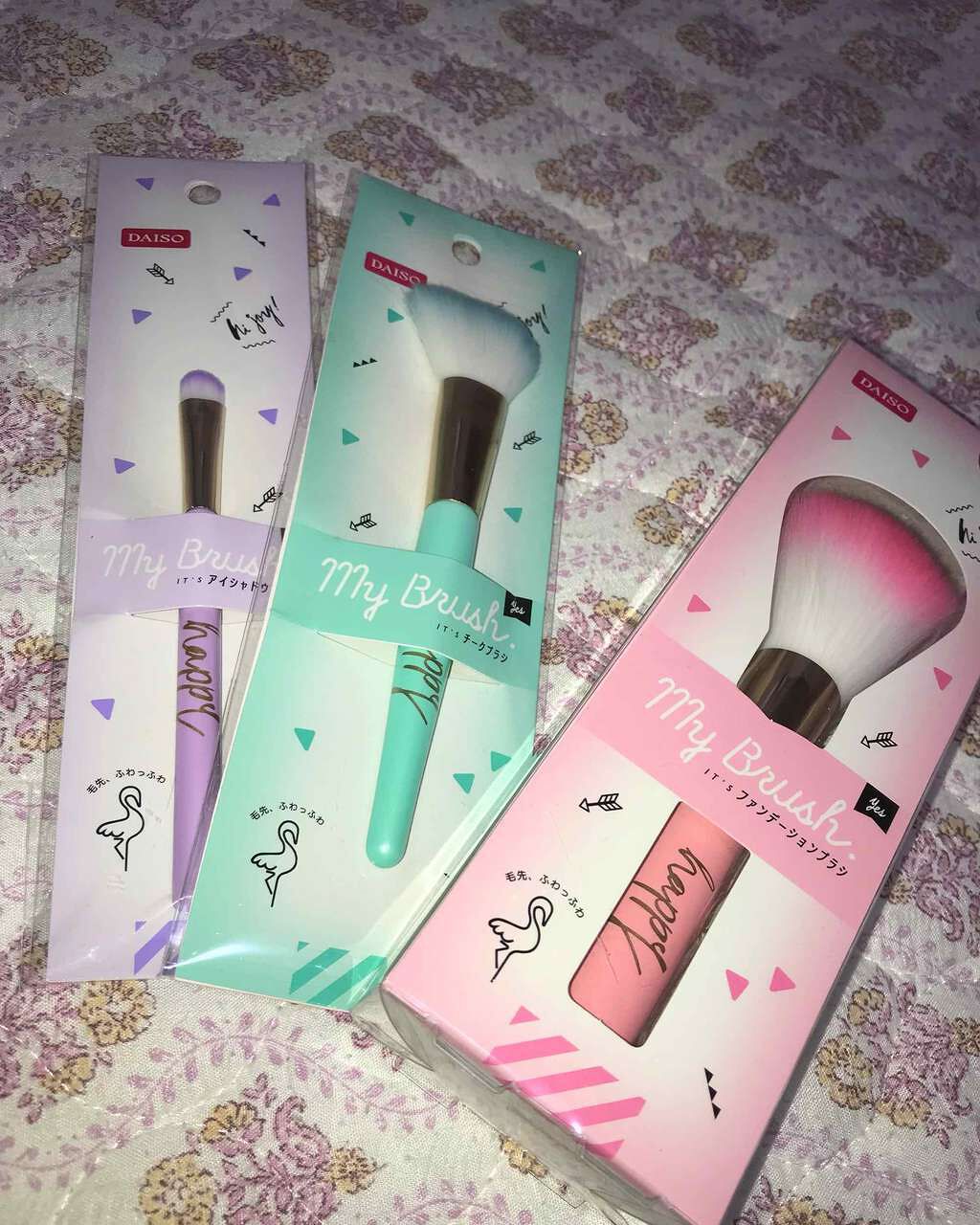 春姫 ファンデーションブラシ/DAISO/メイクブラシを使ったクチコミ(1枚目)