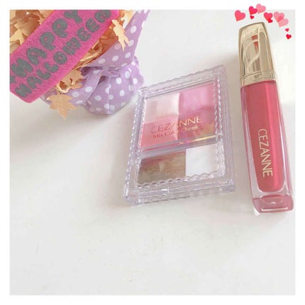 ミックスカラーチーク/CEZANNE/パウダーチークを使ったクチコミ(1枚目)