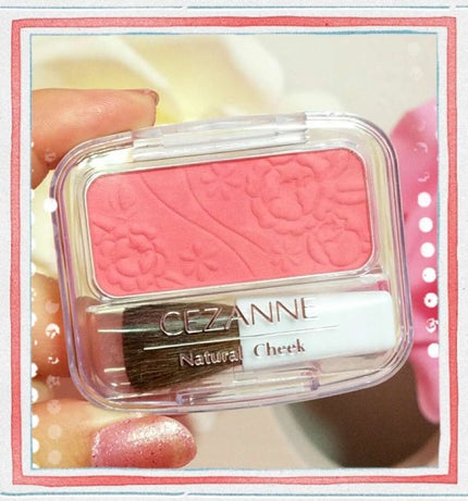 ナチュラル チークN/CEZANNE/パウダーチークを使ったクチコミ(1枚目)