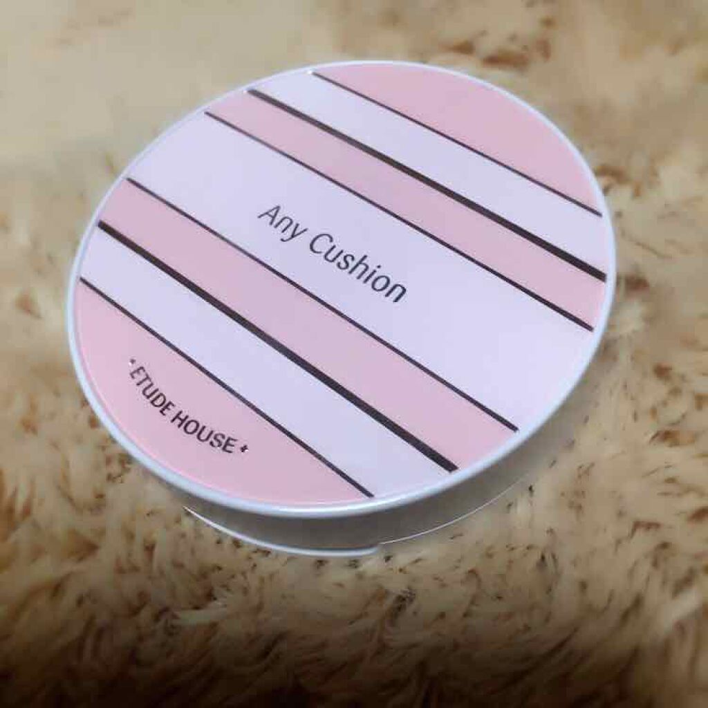 エニークッション オールデイパーフェクト/ETUDE/クッションファンデーションを使ったクチコミ（1枚目）