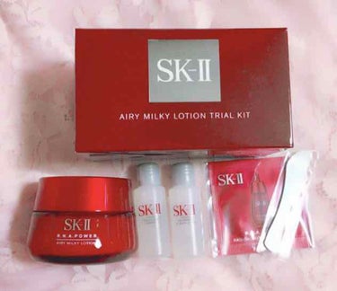 R.N.A.パワー エアリー ミルキー ローション トライアル キット ラディカル ニュー エイジ/SK-II/スキンケアキットを使ったクチコミ（1枚目）