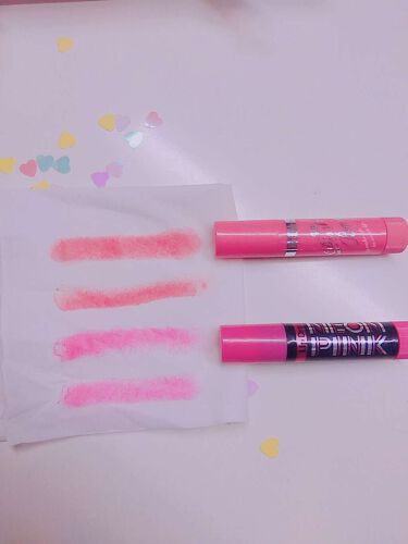 リップドレス ネオンピンク メンターム Mentorm Lips