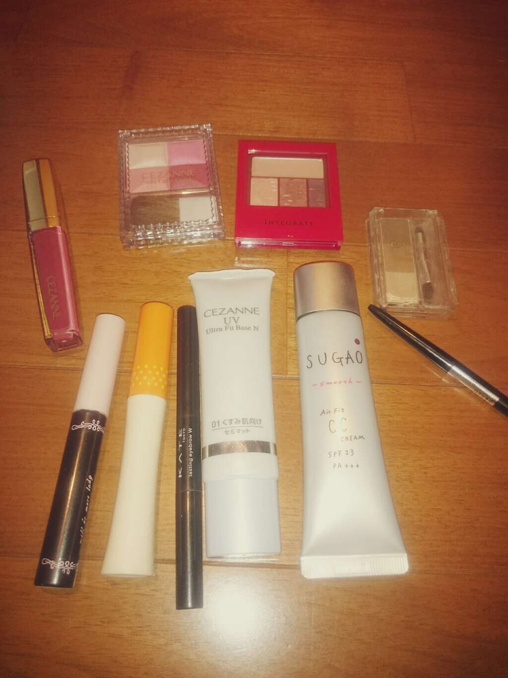 ミックスカラーチーク/CEZANNE/パウダーチークを使ったクチコミ（1枚目）