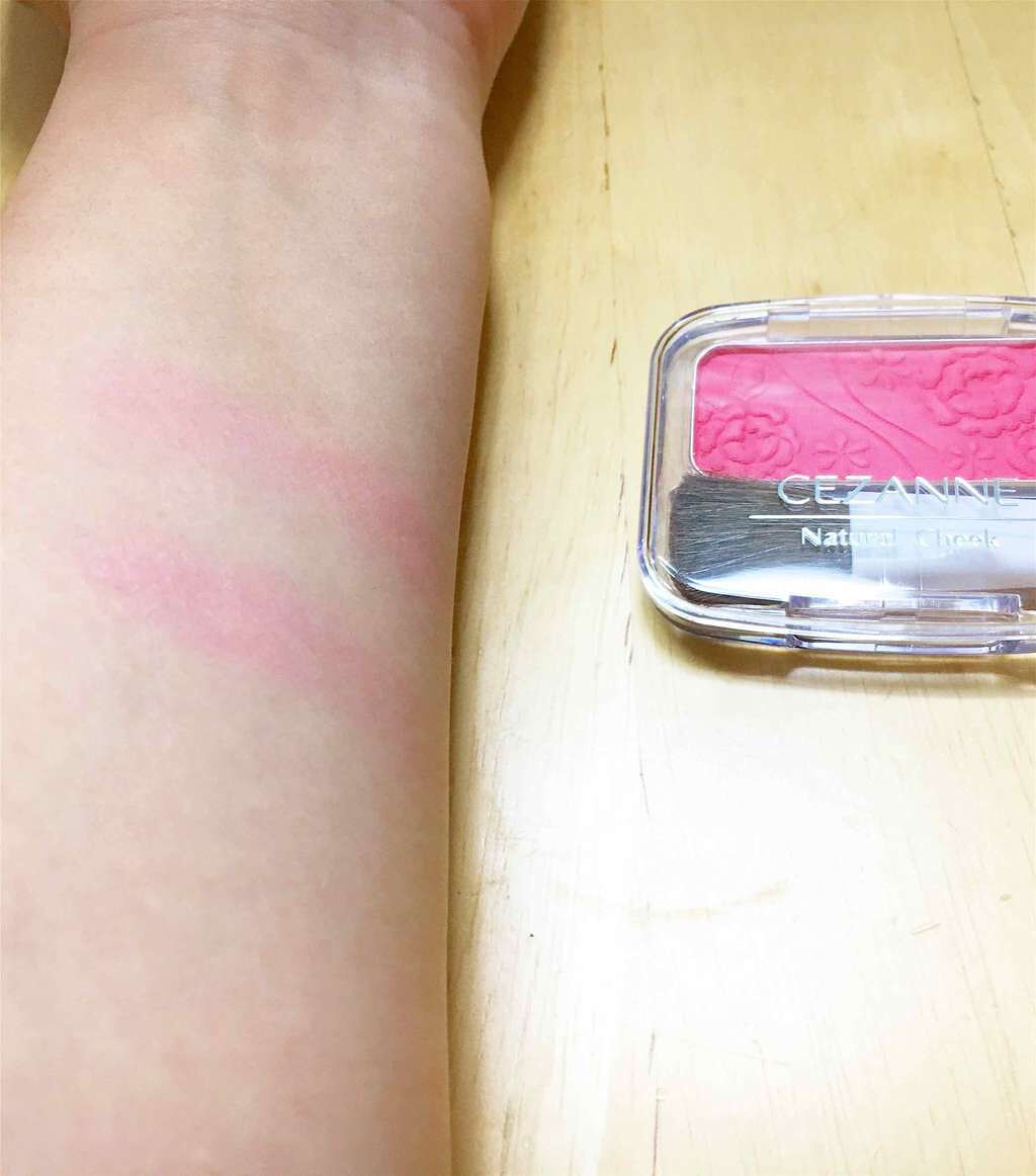 ナチュラル チークN/CEZANNE/パウダーチークを使ったクチコミ（1枚目）