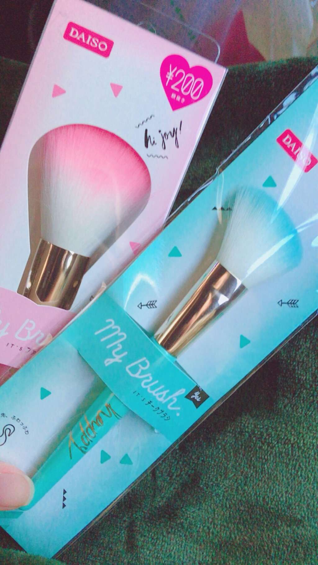 春姫 ファンデーションブラシ/DAISO/メイクブラシを使ったクチコミ(1枚目)