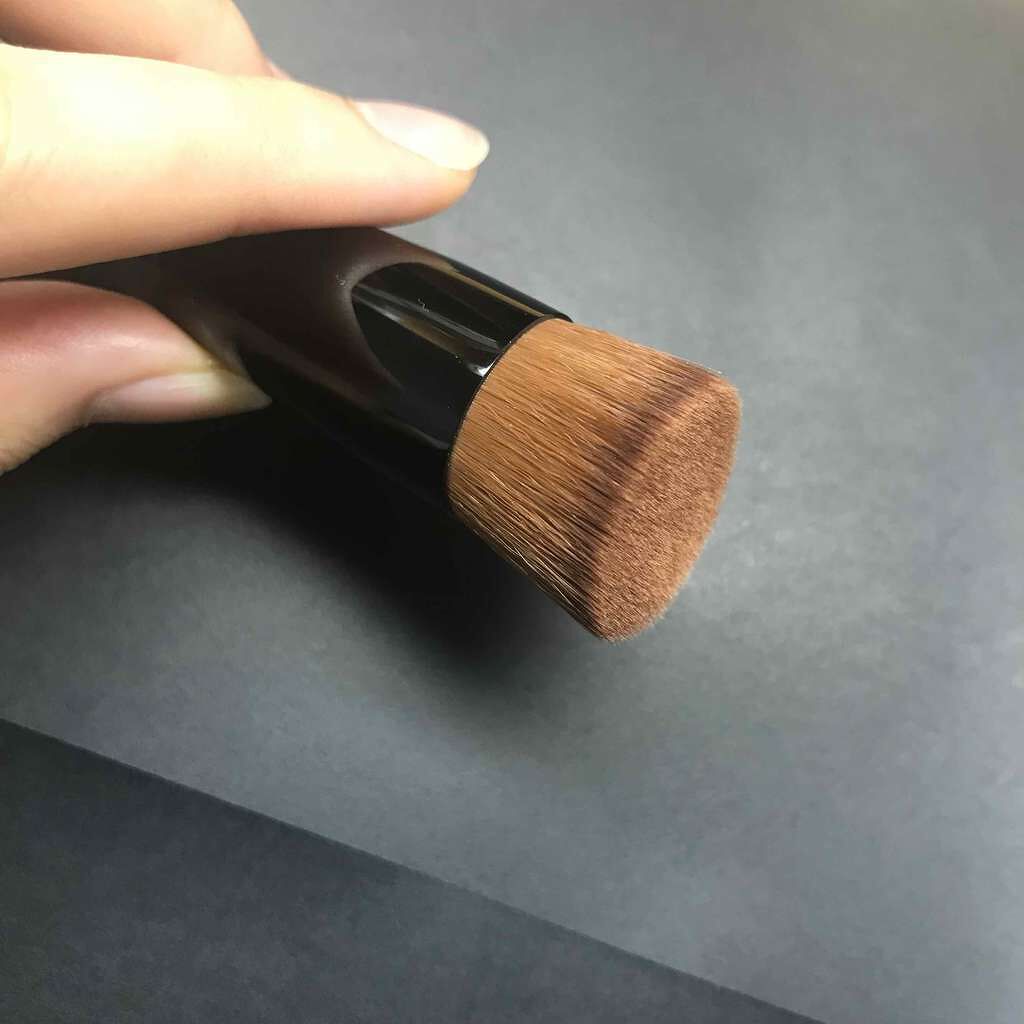 ファンデーション ブラシ 131　（専用ケース付き）/SHISEIDO/メイクブラシを使ったクチコミ（2枚目）