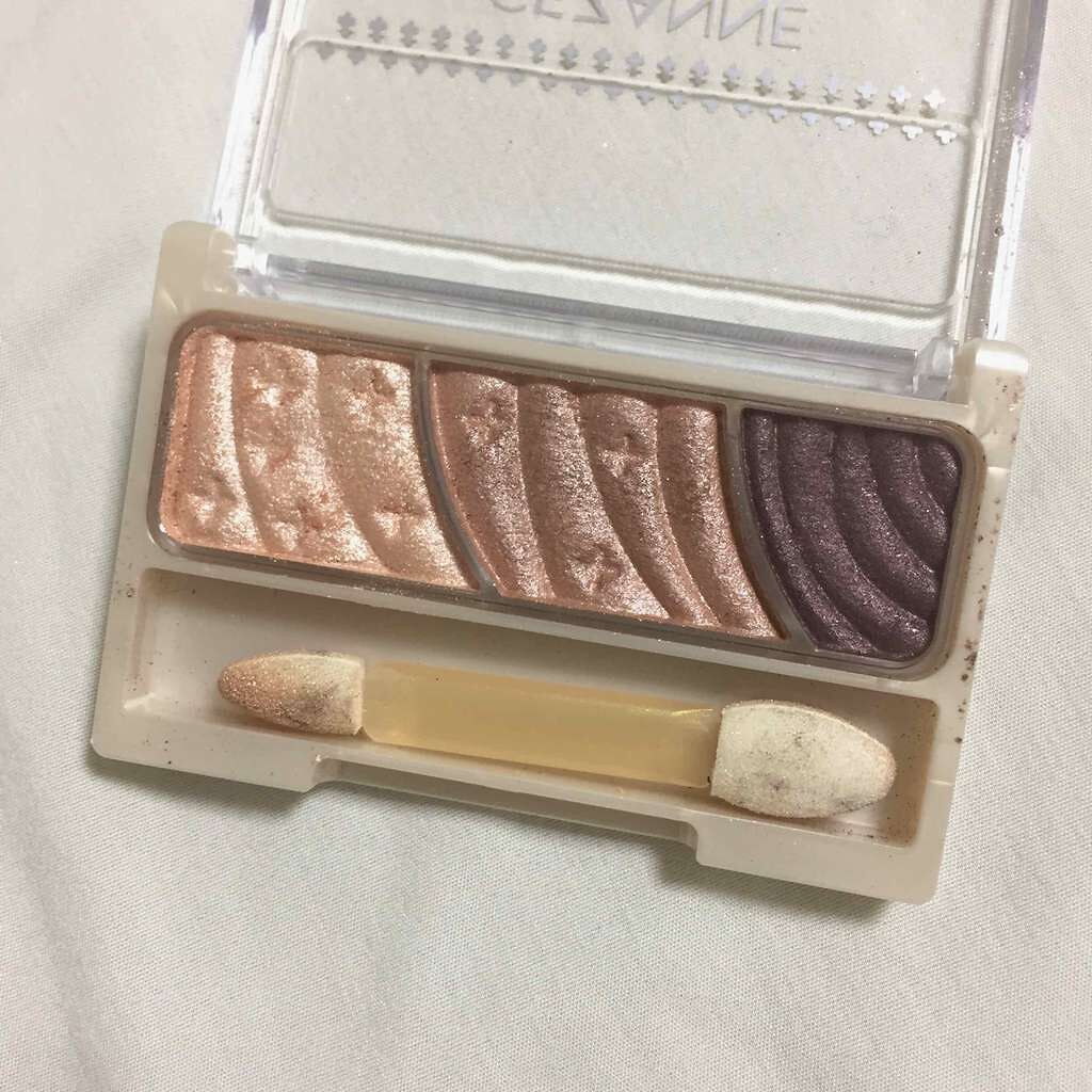 トーンアップアイシャドウ/CEZANNE/アイシャドウパレットを使ったクチコミ(2枚目)