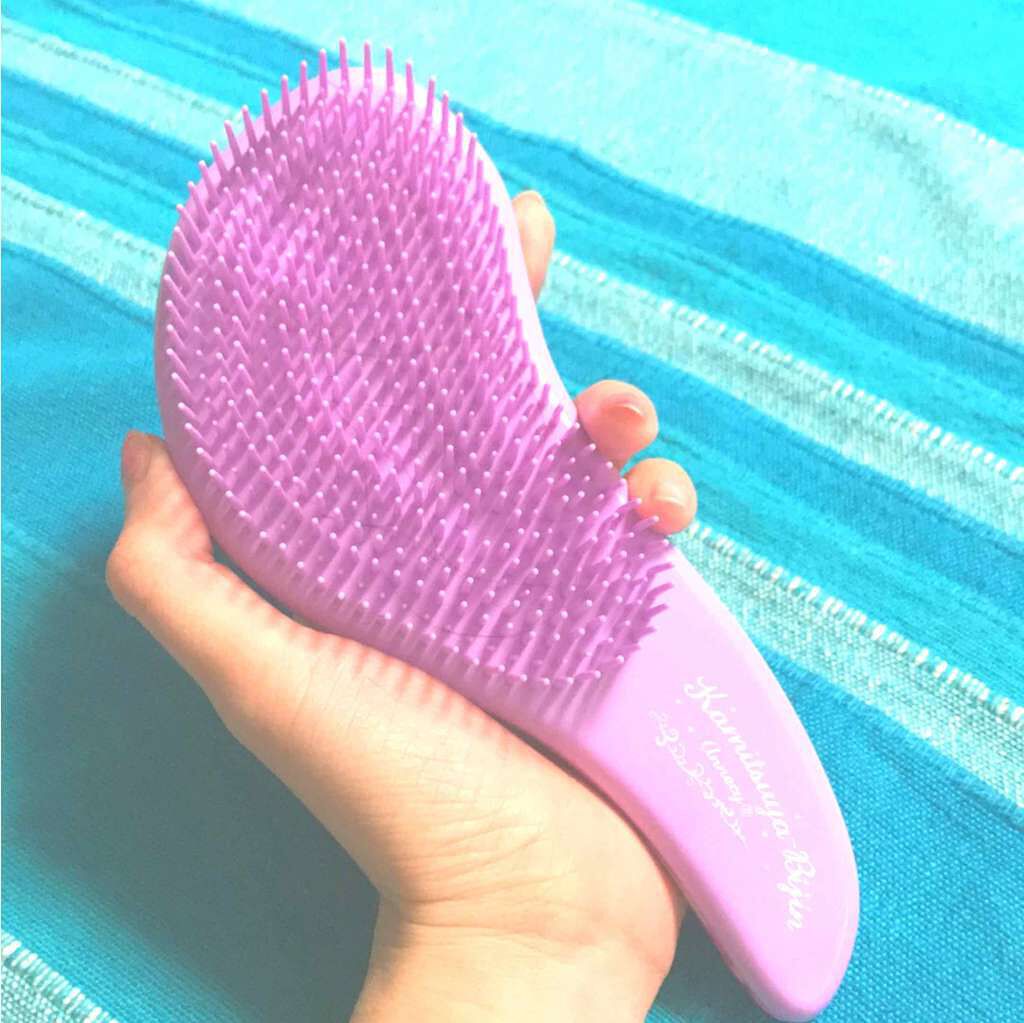 女髪ブラシ/アヌシ/ヘアブラシを使ったクチコミ（2枚目）