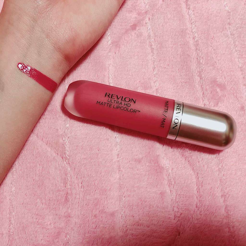 ウルトラ HD マット リップカラー/REVLON/口紅を使ったクチコミ(3枚目)