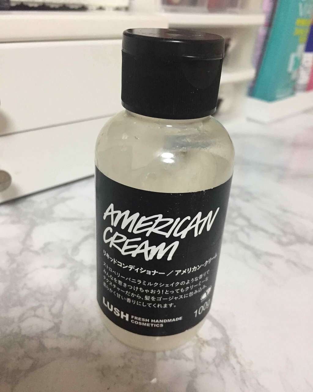 アメリカン・クリーム/ラッシュ/コンディショナー単品を使ったクチコミ（1枚目）