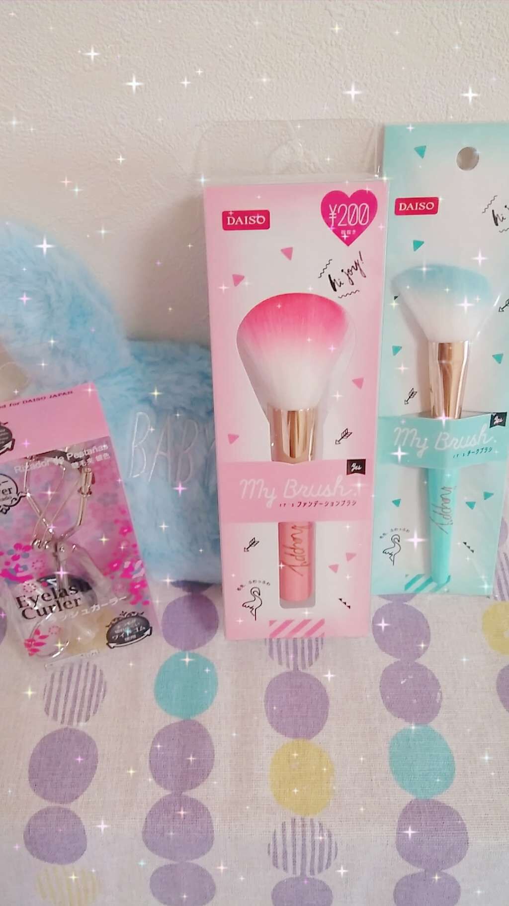 春姫 ファンデーションブラシ/DAISO/メイクブラシを使ったクチコミ(1枚目)